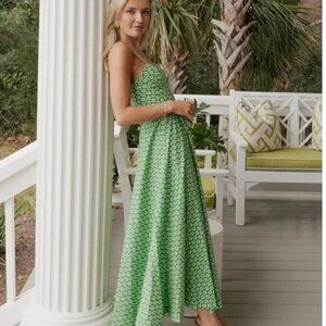 Antonio Melani x Style by Simkins Margo Printed Poplin Sweetheart Neck Dress, 0